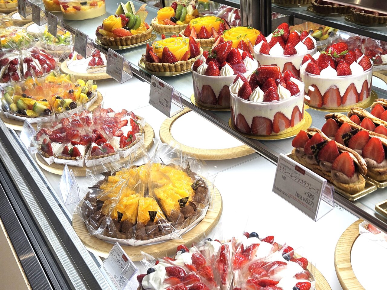 フルーツピークス 豊洲セイルパーク店でアフタヌーンティー