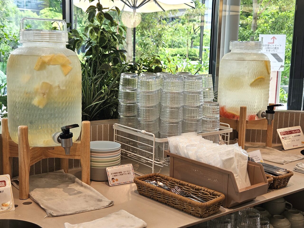 フルーツピークス 豊洲セイルパーク店でアフタヌーンティー
