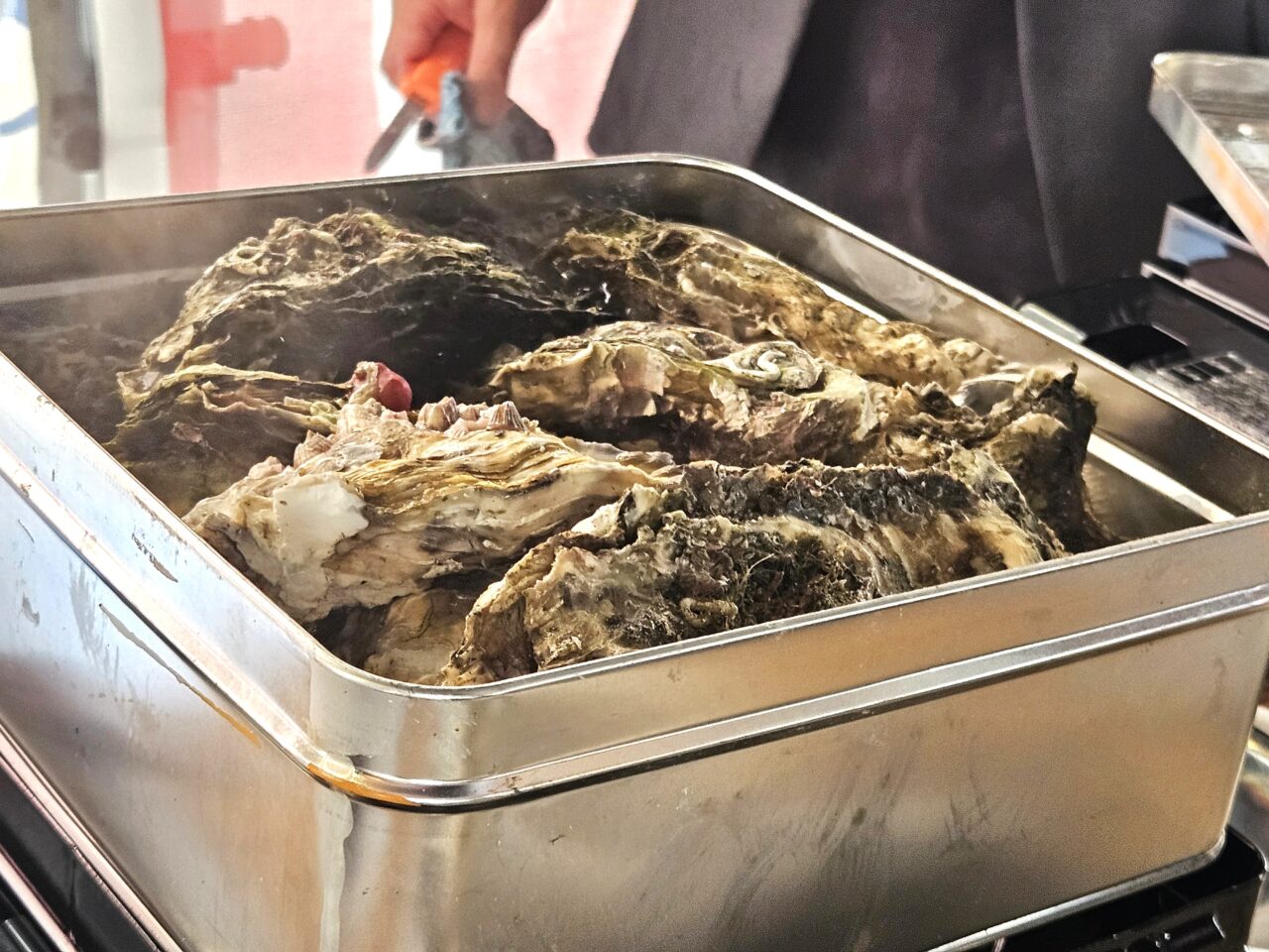 出張!浜焼き「うまか市場」がトピレックプラザで開催