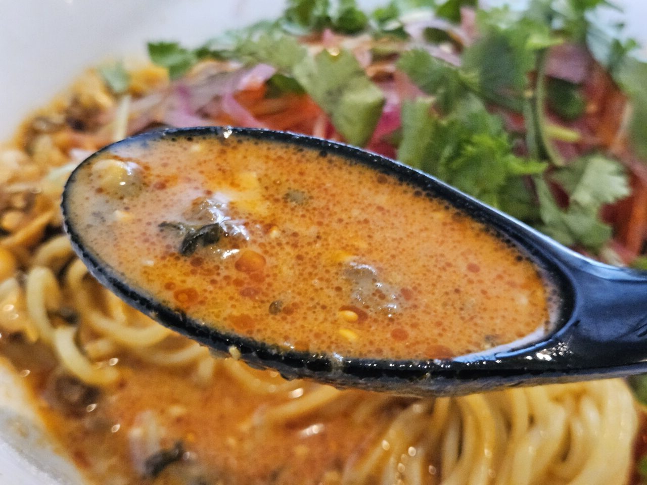 麻辣先生　木場店の「麻辣先生特製　夏限定・冷やし担々麺」