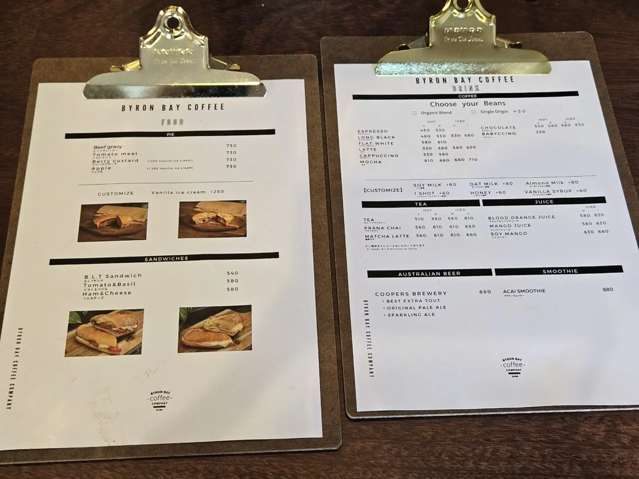 バイロンベイコーヒー清澄白河店でカフェ