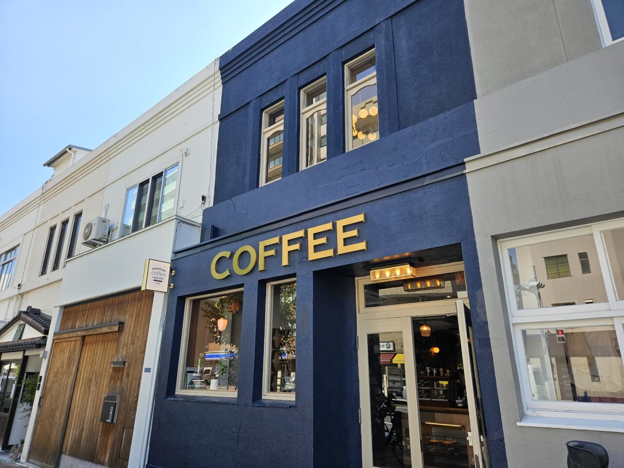 バイロンベイコーヒー清澄白河店でカフェ