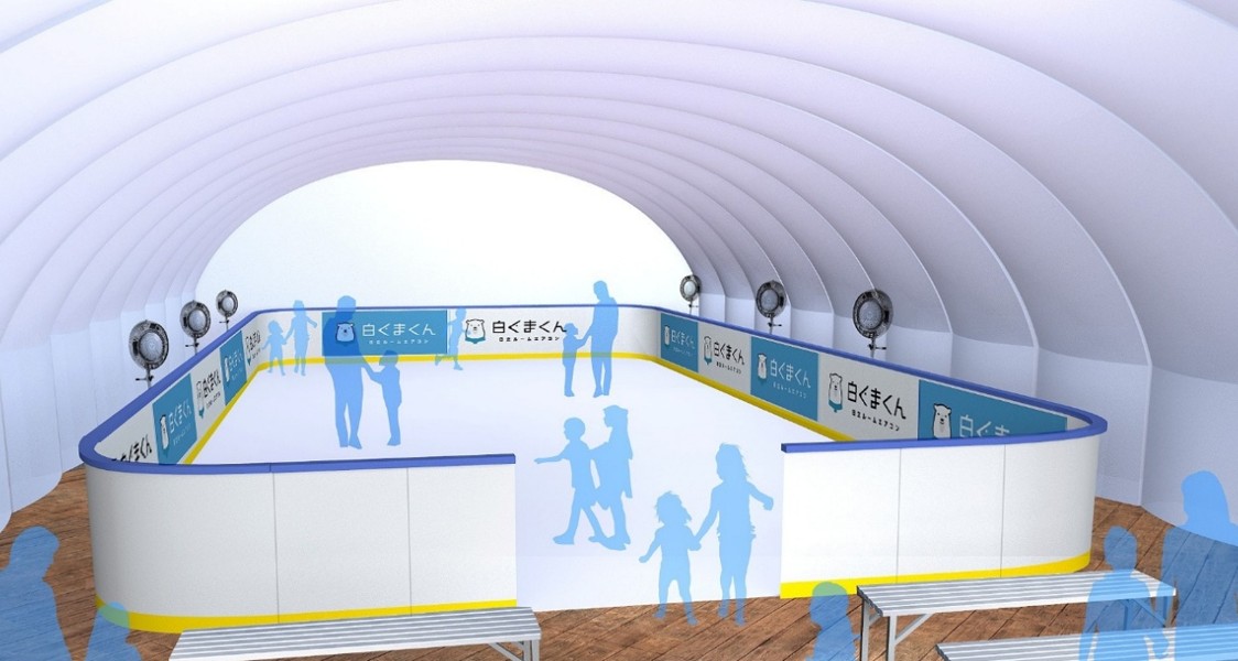 ららぽーと豊洲で「白くまくん COOL PARK 2026」開催