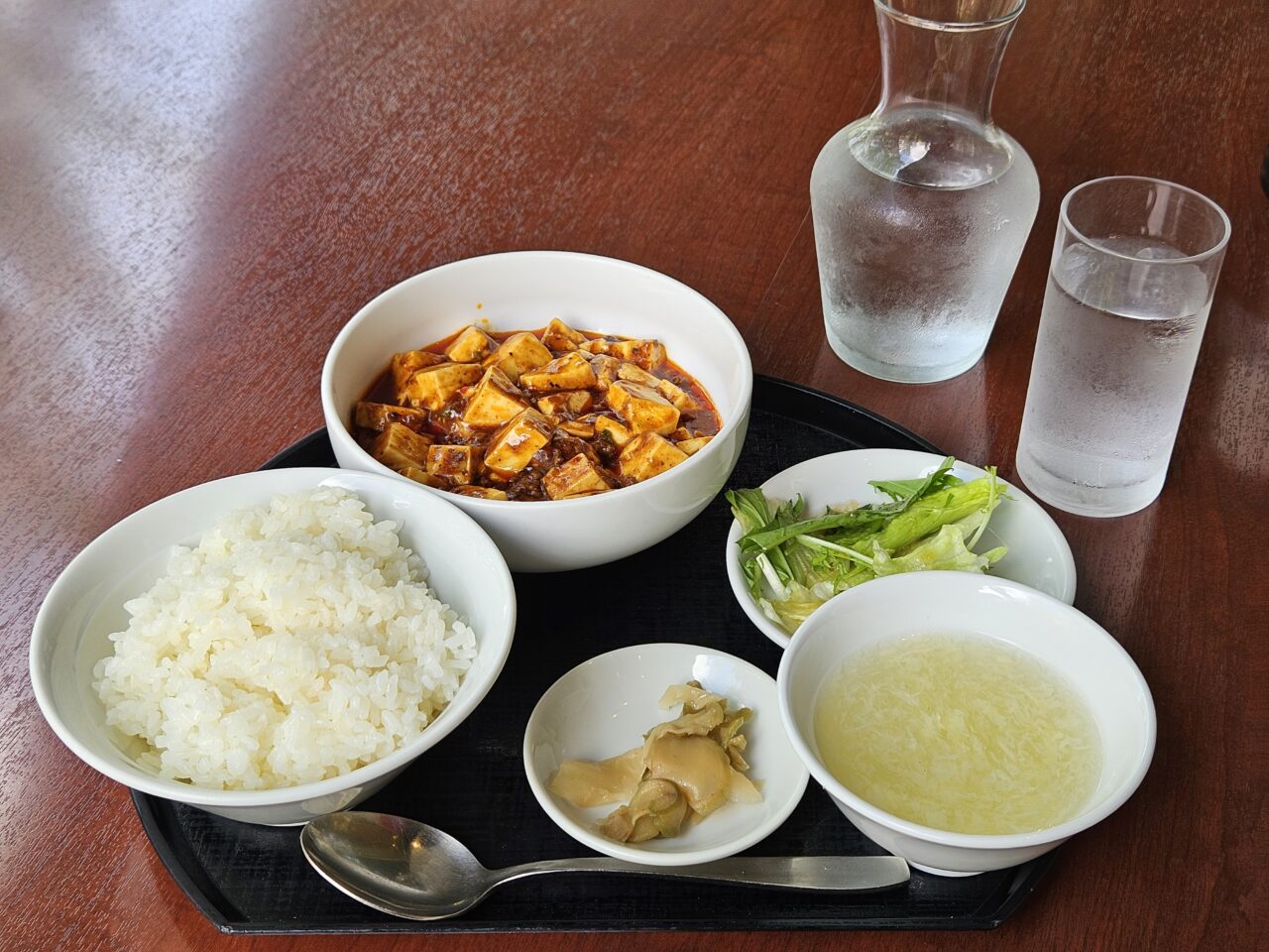 芝蘭 豊洲店で麻婆豆腐ランチ