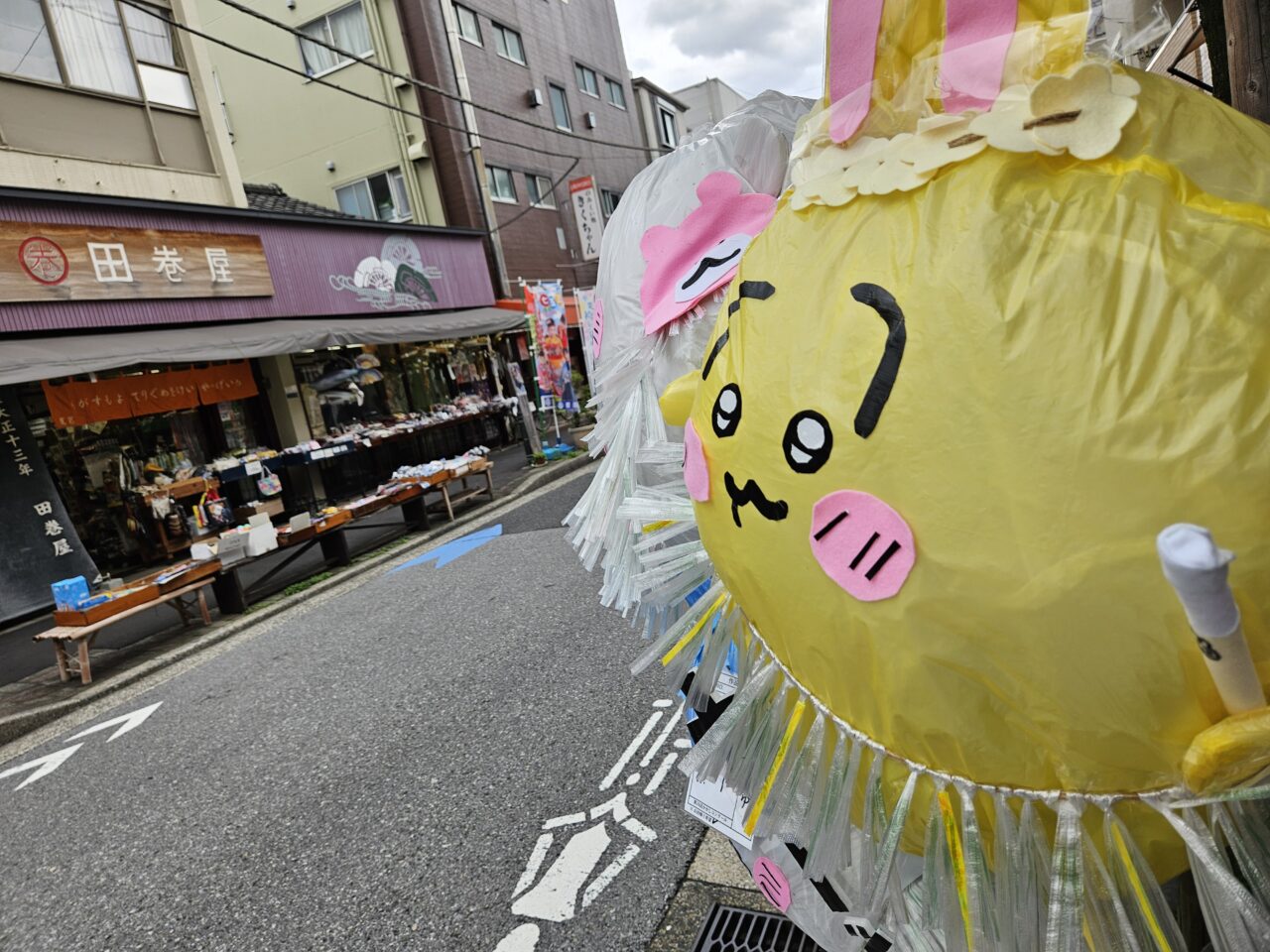 かかしコンクールが開催